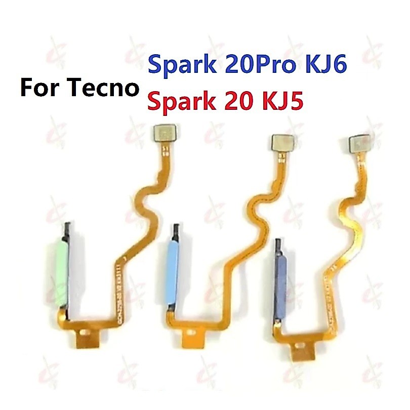 Cảm biến vân tay,nút nguồn cho Tecno Spark 20 Pro flex KJ5 KJ6