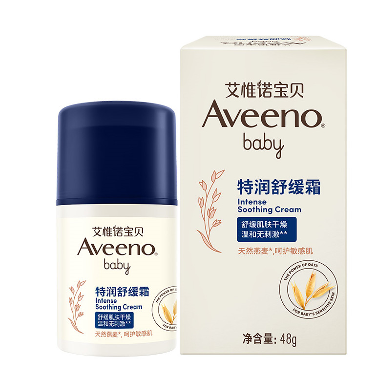 Aveeno Aveeno Baby Extra Moisturising Soothing Cream Nhẹ nhàng Không gây kích ứng Làm dịu da khô 48g