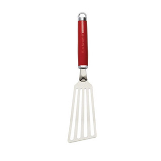 KitchenAid - Xẻng Chiên Có Rãnh Lưỡi Cong - Đen/Đỏ