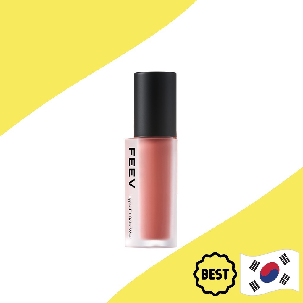 [feev] Hyper Fit Color Wear, 3,5g, 1 cái / Son Tint Hàn Quốc / Thanh toán màu sắc sống động / Hàng t