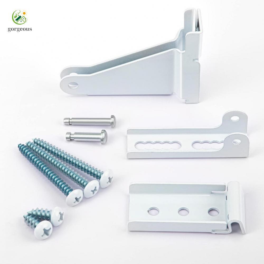 [FUXIN]Door Closer Bracket Durable Metal Easy Replacement Parts Kits Features