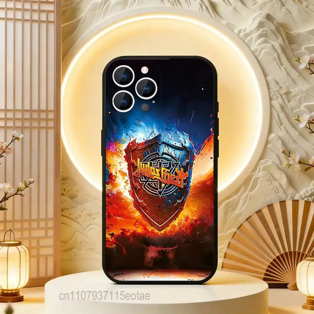 Ốp điện thoại dây kim loại nặng TP-2 J-Judas P-Pryt cho iPhone 17,16,15,14,13,12,11, Pro, Max, Plus,