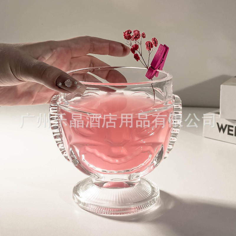 Bán Hawaii Độc Đáo TIKI Grimace TIKI Cocktail Totem Juice Bar Cốc Uống Mochite Ly Nước