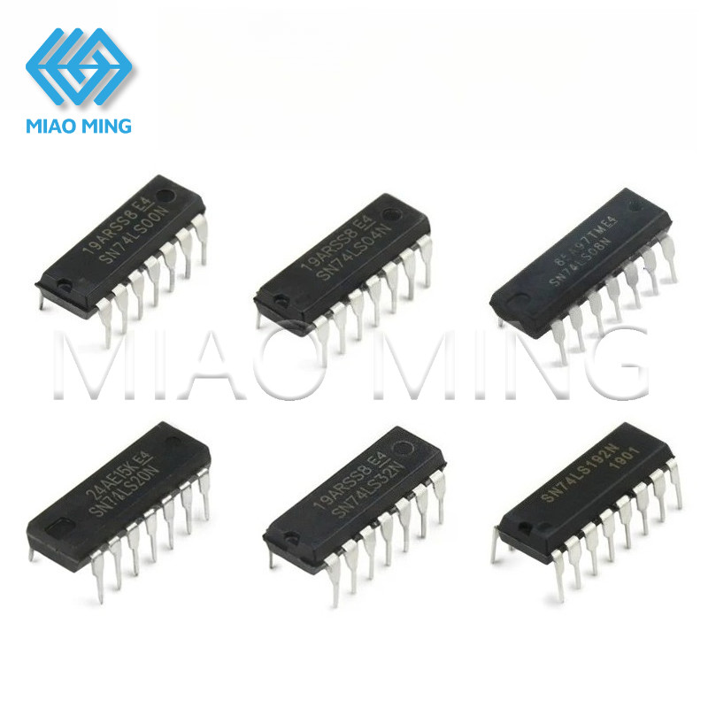 2 CÁI 1 Mạch tích hợp Chip Logic dòng 74LS (74LS00 / 04 / 08 / 20 / 32 / 48 / 74) MIAO MING