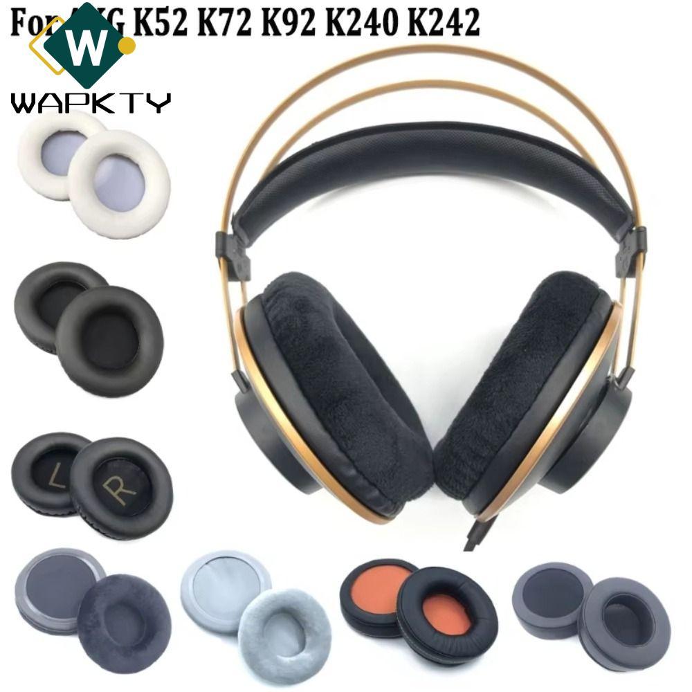 Đệm tai WAPKTY mềm bền, vỏ thay thế xốp cho AKG K52/K72/K92/K240/K242