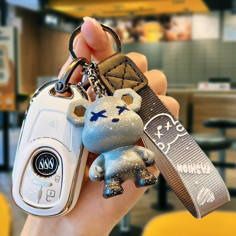 Thích hợp cho Buick Key Cover Junwei gs Jun Yue Car Uncola Uncoway s Unco Flag gl8 Shell plus Buckle