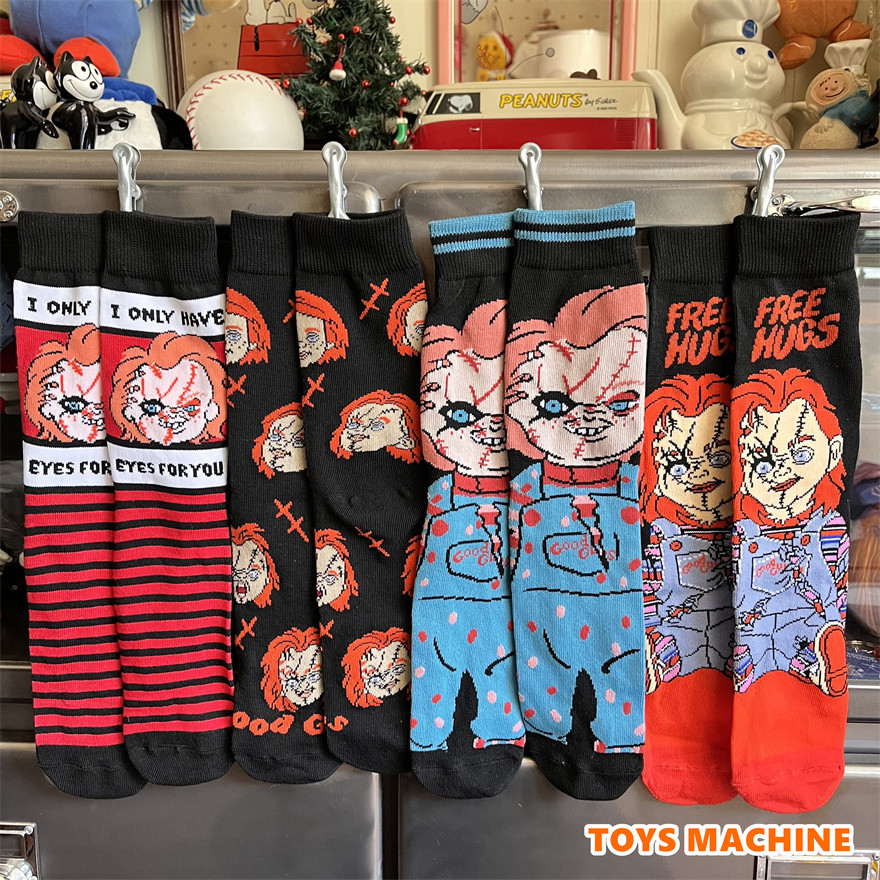 TSM2139 Xuất Khẩu Bên Ngoài Đặt Hàng Halloween Chucky Chucky Tất