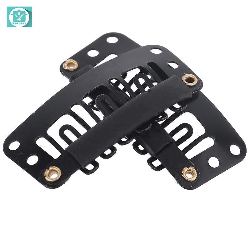 Woedpez 10 Chiếc 32 Mm Hình Chữ U Kẹp Tóc Kim Loại Cho Phần Mở Rộng Tóc Sợi Ngang Kẹp Tóc Giả