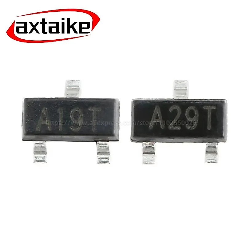 5 CHIẾC AO3400 AO3401 AO3402 AO3404 AO3406 AO3407 AO3415 AO3416 A09T A19T A29T SOT-23 30V N P-Channe