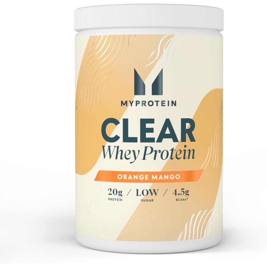 Myprotein Clear Whey Protein Isolate Powder - Cam & Xoài - 20 khẩu phần - Cool and Reing Whey Shake 