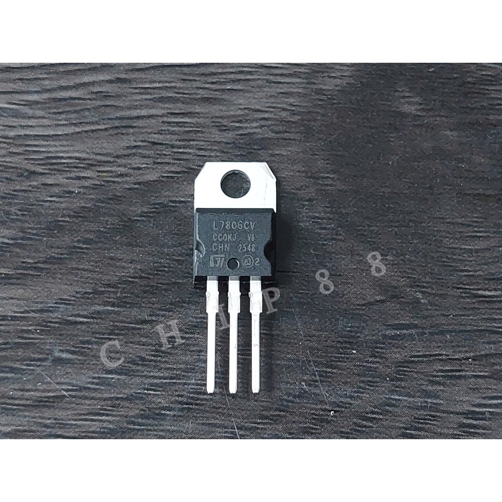 Sản phẩm L7806CV 7806CV 7806 , IC ổn áp  hàng mới , chính hãng 100%.