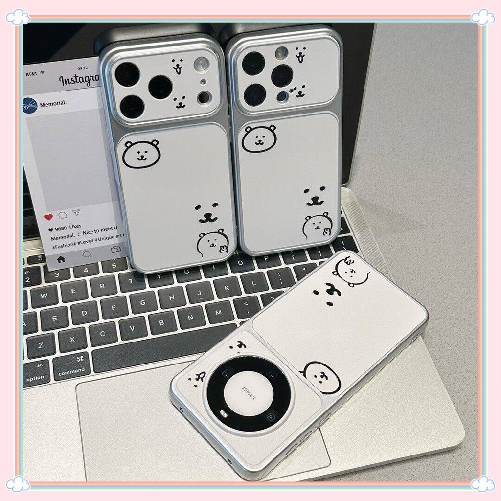 ốp lưng iphone Gấu trúc hoạt hình Cho Iphone 17 Iphone 11 Pro  12 13 14 15 16 7 xs xr Pro Max Plus I