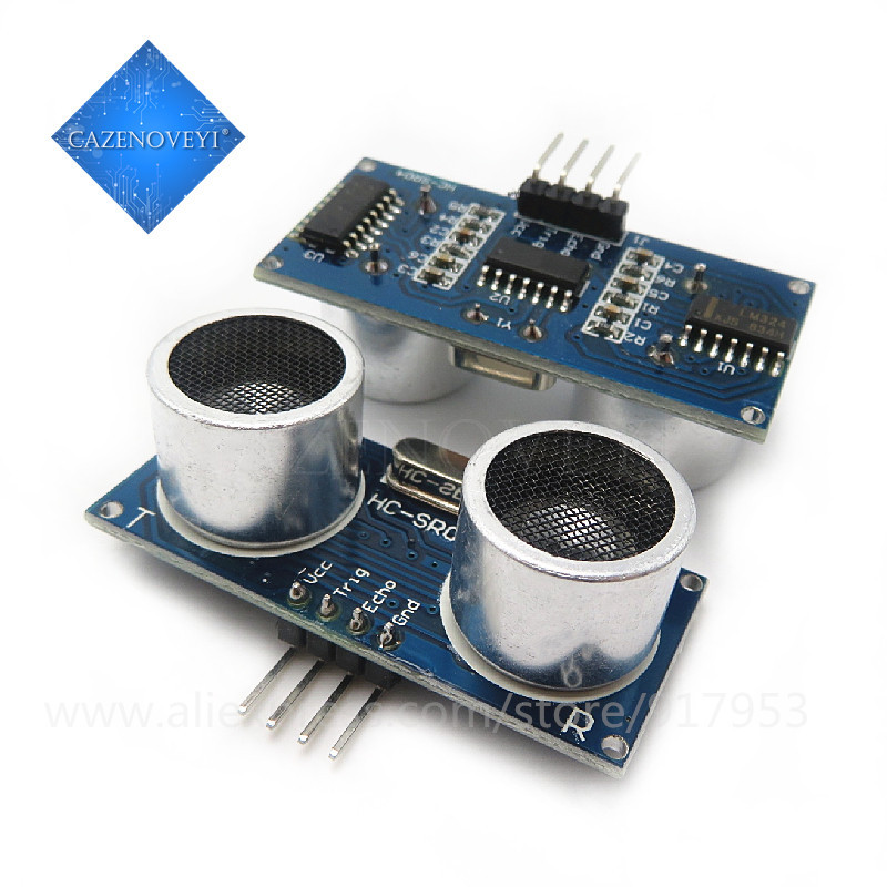 1 Mô-đun siêu âm HC-SR04 5V Cảm biến đầu dò đo khoảng cách HC SR04 HCSR04 u