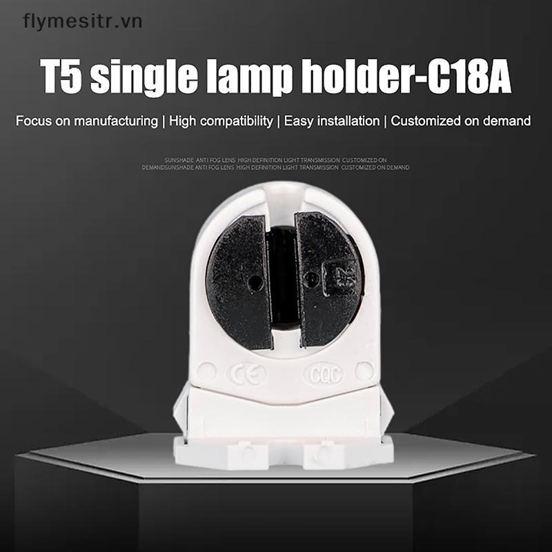 FF 1 Đèn LED huỳnh quang Phụ kiện ống T5 Giá đỡ đèn huỳnh quang Đèn chịu nhiệt Soet C18A AC 500V 2A 