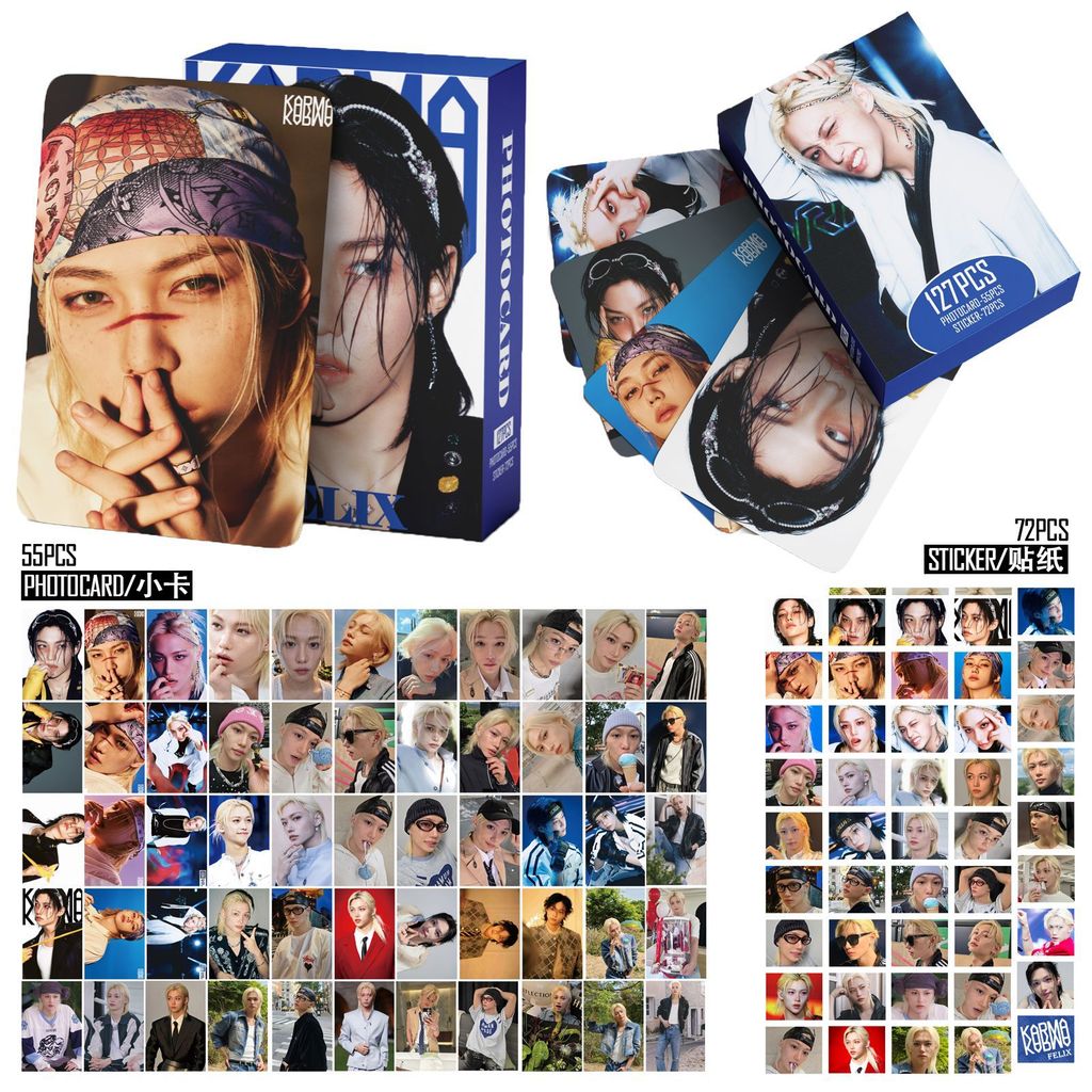 127 tờ Nhãn dán Photocard Bruce Lee