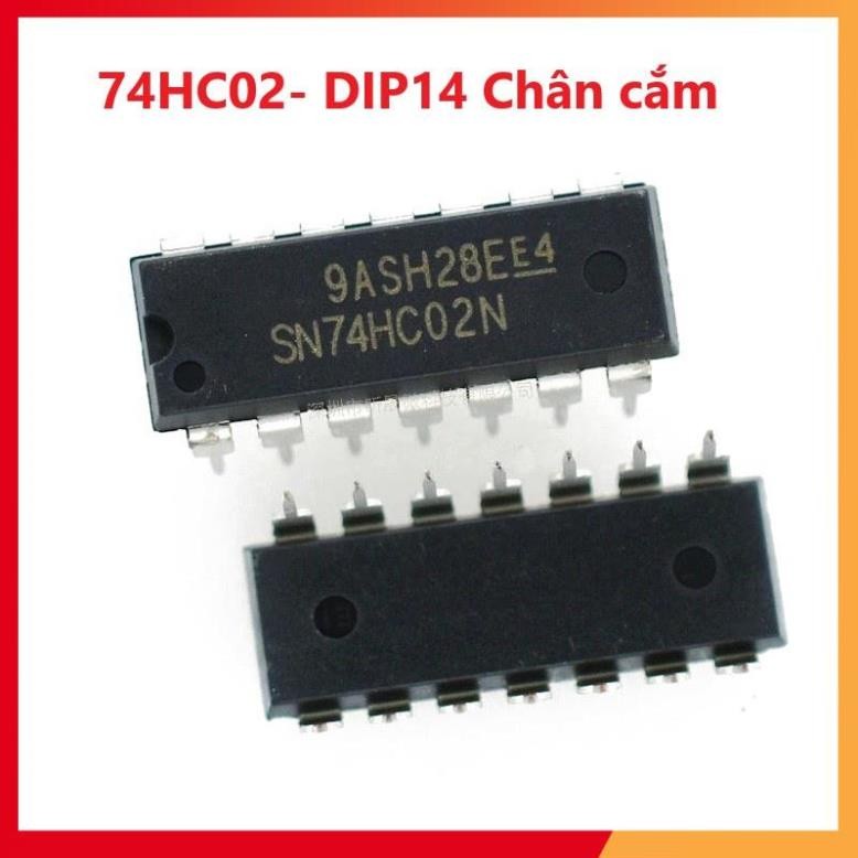 74HC02 DIP 14 Chân Cắm 7402 HC02