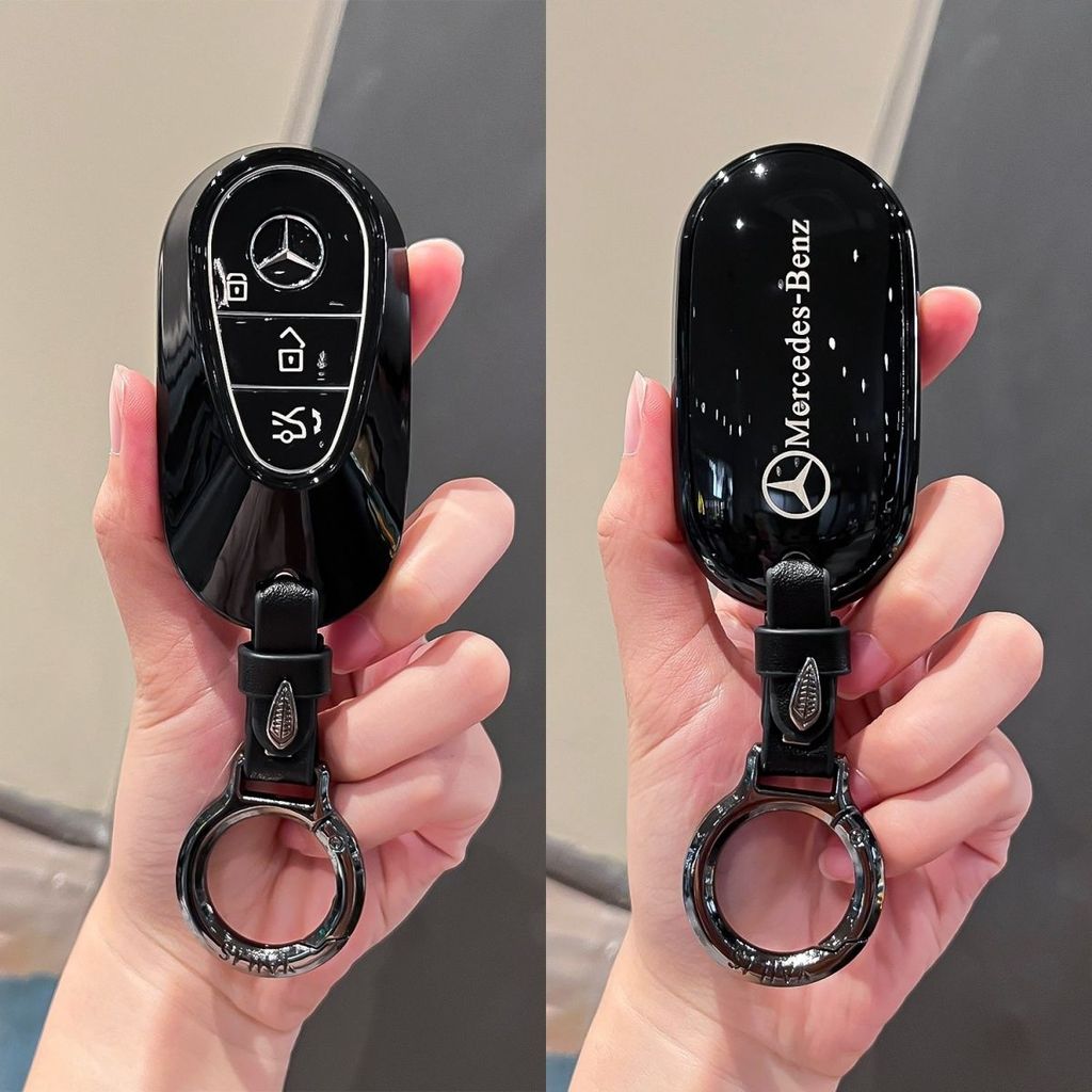 Vỏ chìa khóa ô tô TPU Mercedes-Benz Thích hợp cho c260l / e300l / glc300l / e260 / s400