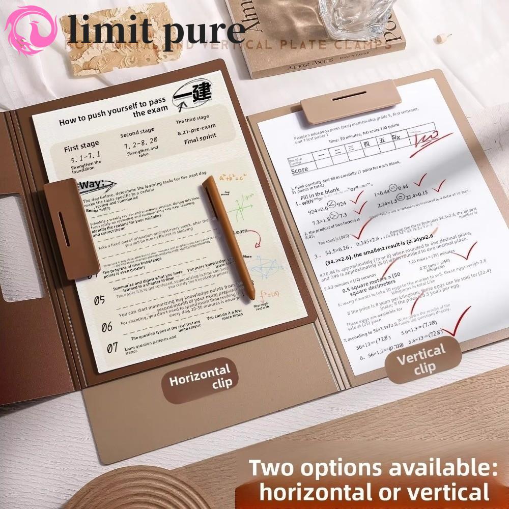 LIMIT PURE Test Paper Storage Organizer A4 Size Văn phòng mạnh mẽ