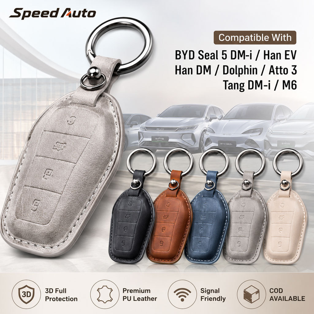 BYD Seagull Key Cover Tương thích cho BYD Seal 5 DM-i Han EV Han DM Dolphin Atto 3 Tang DM-i M6 Chìa