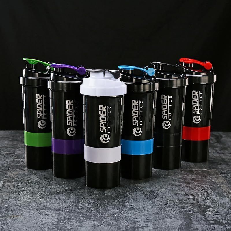 Art 500ml Cho Bình Đựng Đồ Tập Gym Shaker Spider & Lắc Cyclone Shaker Cho Sipper Tập Luyện Shaker (M