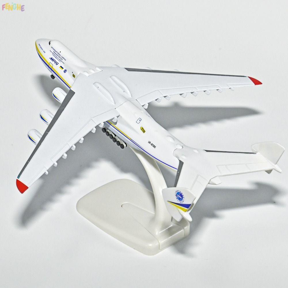 Máy bay mô hình FENGHE AN225, Diecast Replica Antonov an-225, Máy bay tĩnh Hợp kim kim kim loại 20CM