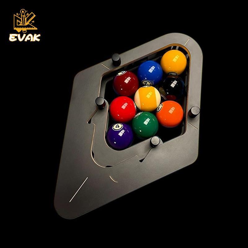 Alittlesetrtu Hệ thống bi-a gỗ nguyên khối hạng nặng cho 8-Ball / 9-Ball, Precision-Engineered VN