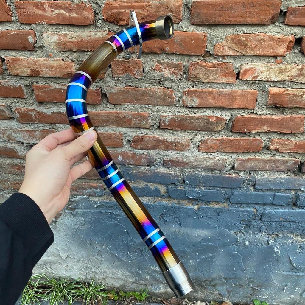 Cô pô titan xe exciter 150 ( gắn bô zin )