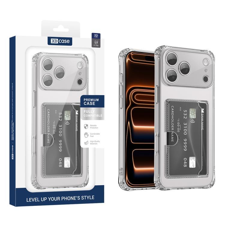 Nhà máy bán trực tiếp XDcase Khe cắm thẻ TPU trong suốt Lỗ chính xác Vỏ điện thoại cho iPhone Air / 