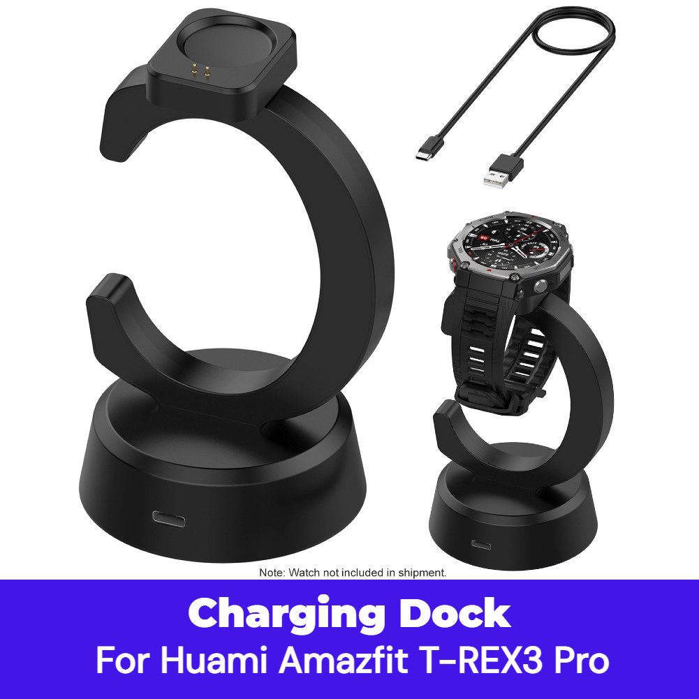 Đế sạc cho Huami Amazfit T-Rex 3 / T-Rex3 Pro A2443 / Balance A2286 / Balance 2 A2429 Bộ sạc đứng Th