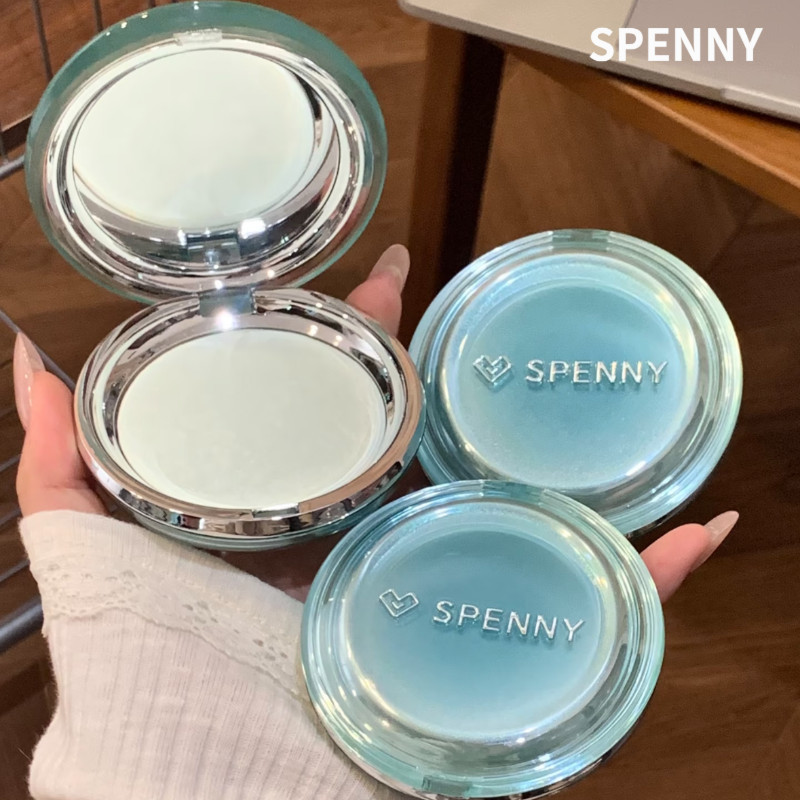 SPENNY Phấn phủ Phấn phủ Kiểm soát dầu Touch-Up Trang điểm lâu trôi Mờ