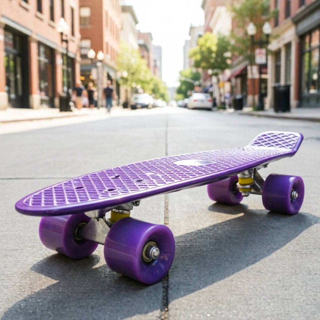 Ván trượt nhựa di động Penny Board Độ cứng 85A dành cho người mới bắt đầu