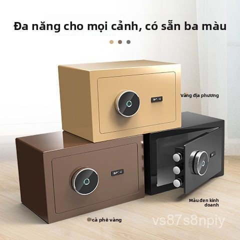 2026Két sắt cỡ lớn mẫu mới dùng cho gia đình25cm Két sắt mini nhỏ gọn, két sắt mật mã, két sắt đầu g