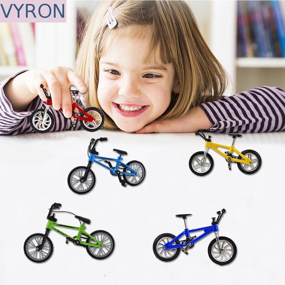 VYRON Finger Bmx Bike Trò chơi sáng tạo chất lượng cao cho bé trai Đồ chơi mô hình cho trẻ em Quà tặ