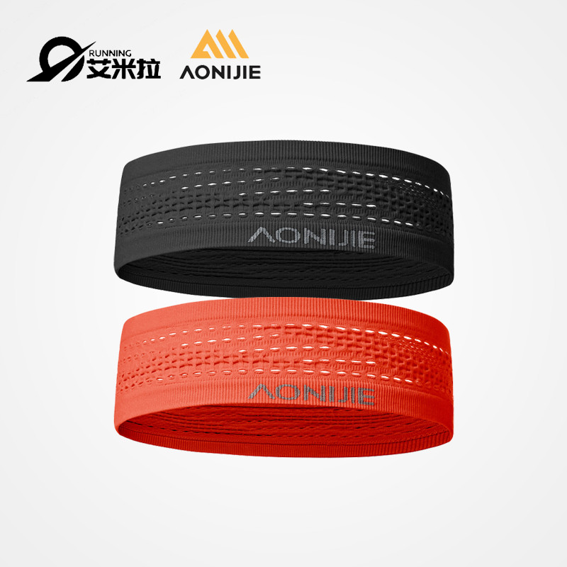 AONIJIE AONIJIE Băng Đô Thể Thao Nam Nữ Chạy Băng Đô Tập Yoga Thể Dục Bóng Rổ Wicking Hướng Dẫn Mồ H