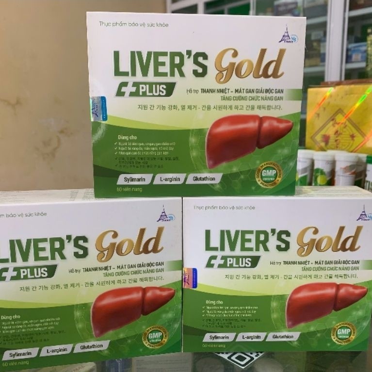 Viên uống Liver's Gold thanh nhiệt mát gan