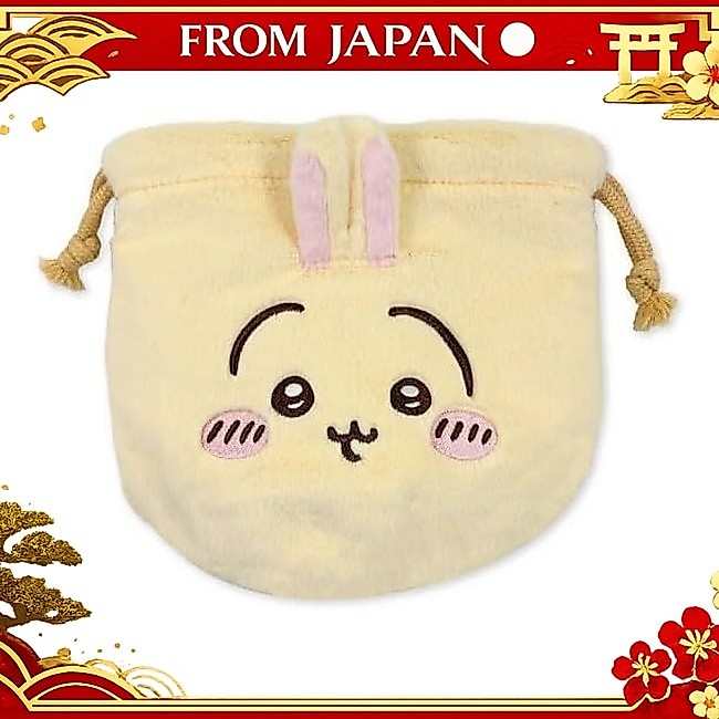 Chikawa Face Drawstring Bag 2 Rabbit nmshop