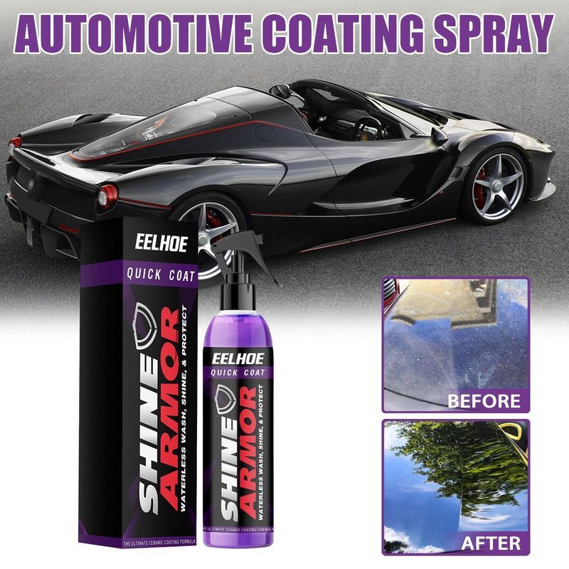 EELHOE Lớp phủ màu tím Sáp cầm tay Micro-Coating Crystal Car Coating Agent Lớp phủ sương mù Xe Nano 
