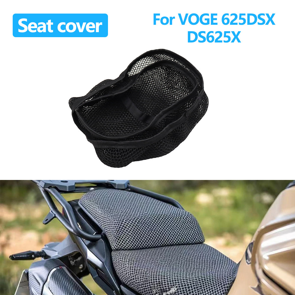Dành Cho VOGE DS625X 625DSX DSX625 DSX 625 DSX 625X Vỏ Ghế Xe Máy 3D Lưới Vải Ghế Chống Trơn Trượt T