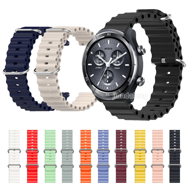 Dây đeo silicon thể thao cho Mibro Watch Lite 3 Pro Lite 2 C2 C3 C4 A1 A2 GS Active
