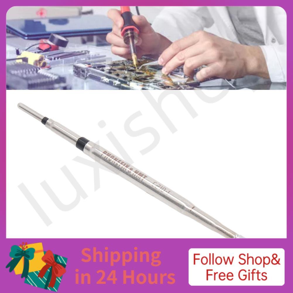 iuxishop Đầu hàn sắt thay thế dụng cụ hàn C210 T26D cho JBC210 0-300 oC(C210‑020 Đầu thẳng)
