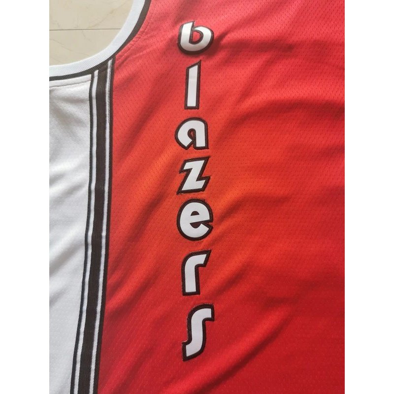 Lãnh đạo Trailblazers No. 0 CJ McCorm No. 3 Jersey Đồng Phục Bóng Rổ Phù Hợp Với Nam Retro Jersey