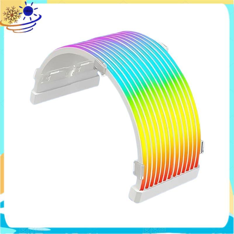Cáp 24Pin / 3x8Pin ARGB, ATX 3x8PIN PCI-E GPU Bộ nguồn máy tính Streamer Chuyển cho PC Modding và Ca