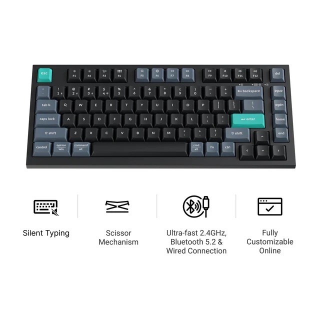 Bàn Phím Văn Phòng Keychron B31, B33, B36 Wireless Ultra Slim Full/TKL/75% Chính Hãng | BigBuy360 - bigbuy360.vn