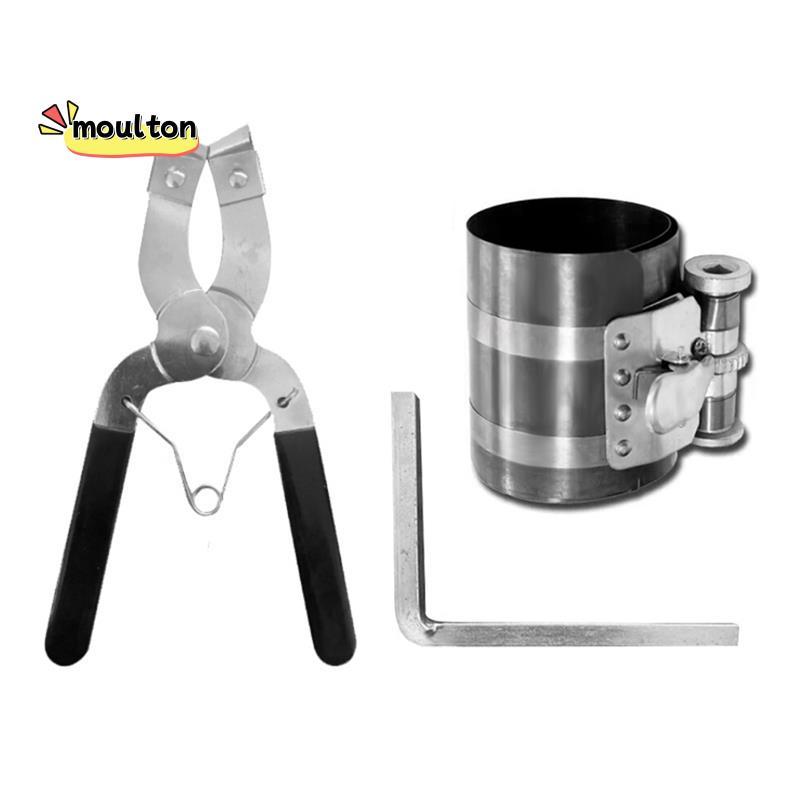 1 Bộ Piston Vòng Caliper Máy Nén Kìm Ratchet 53mm -175mm Bộ Dụng Cụ Cài Đặt Bộ Dụng Cụ Mở Rộng Tẩy B