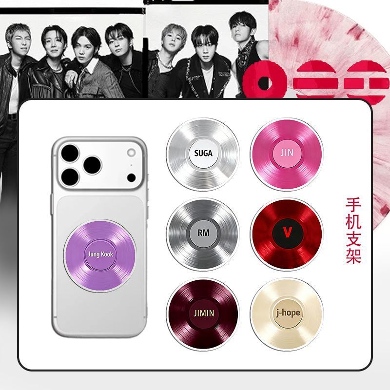 BTS < ARIRANG > Giá đỡ điện thoại CD Acrylic Giá đỡ đĩa Vinyl Lười