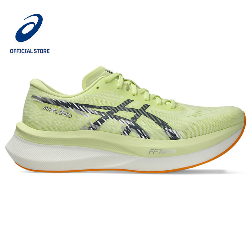 [ASICS] Giày chạy bộ nam ASICS Magic Speed 4 màu vàng Huddle / Metropolis OVA0 47SN 85DL