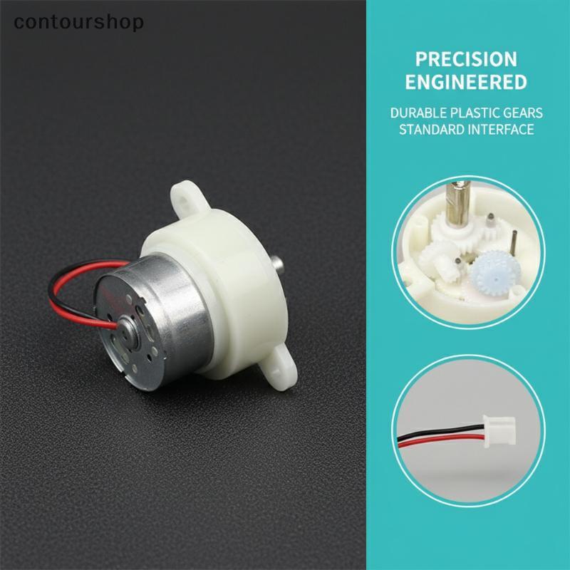 Contourshop] Động Cơ Giảm 7RPM Mini 300 Gear Motor Hộp Số Micro Mô-men Xoắn Cao Cho Giáo Dục Robot M
