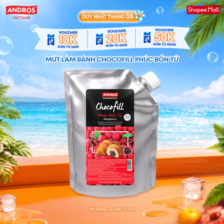 Mứt Sô Cô La Làm Bánh Vị Phúc Bồn Tử - ANDROS Chocofill - Nguyên liệu làm bánh - 1KG