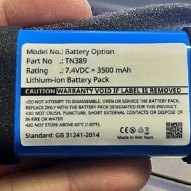 ( Hỏa tốc) Pin Emberton 1 2 Dung lượng cao 3500. Pin Marshall Emberton 1 2 C406A2 dùng thay thế cho 