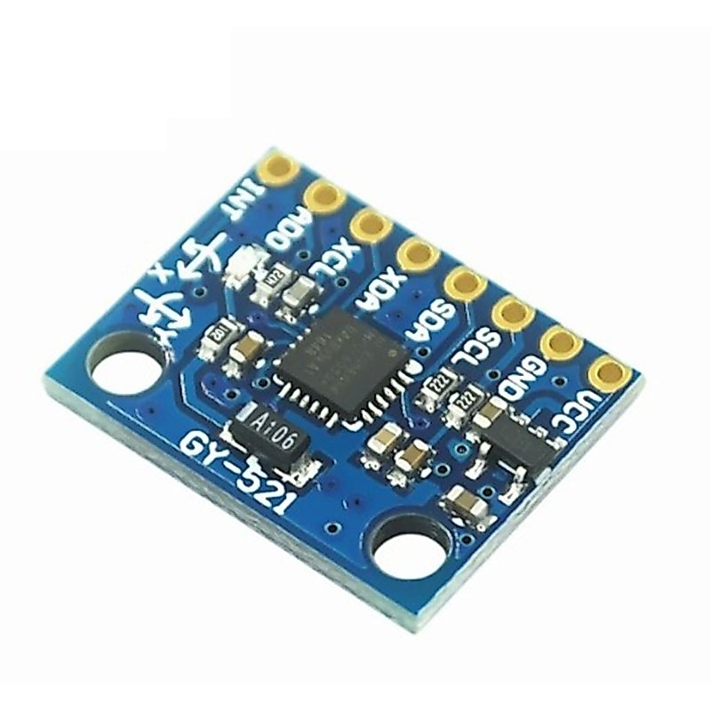 Mô-đun bảng gia tốc quay hồi chuyển 3 hình thu nhỏ mặt trăng Chip MPU6050 với giao tiếp I2C cho điện